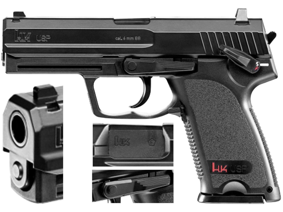 Пистолет H&K USP Metal Slide CO2 [Umarex] фото 13