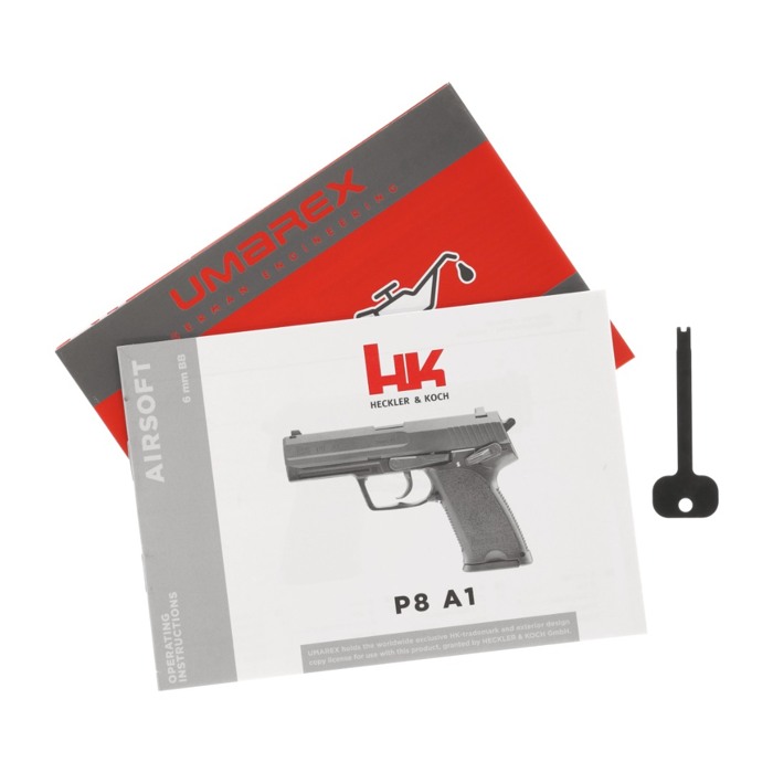Пістолет H&K USP P8 A1 6 mm 2.6438 Umarex фото 9