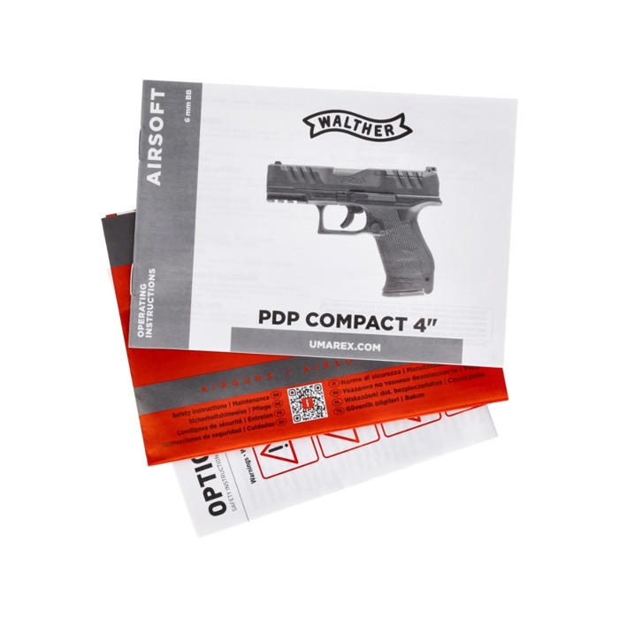 Пістолет Walther PDP Compact 4 Co2 [Umarex 2.6522-1] фото 10
