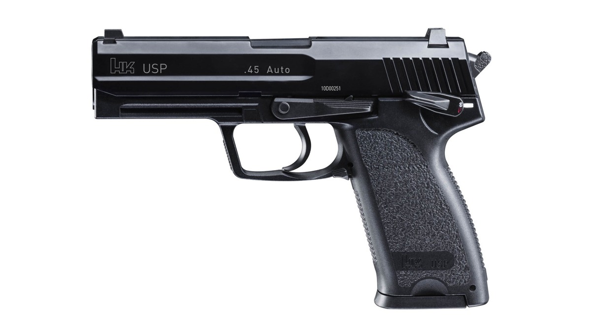 Пістолет H&K USP.45 6 mm green gas Metal Slide 2.5689 Umarex фото 1
