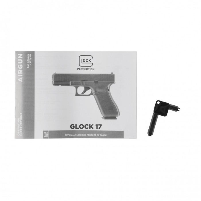 Пістолет Glock 17 Gen5. grey CO2 Umarex 2.6471 фото 9