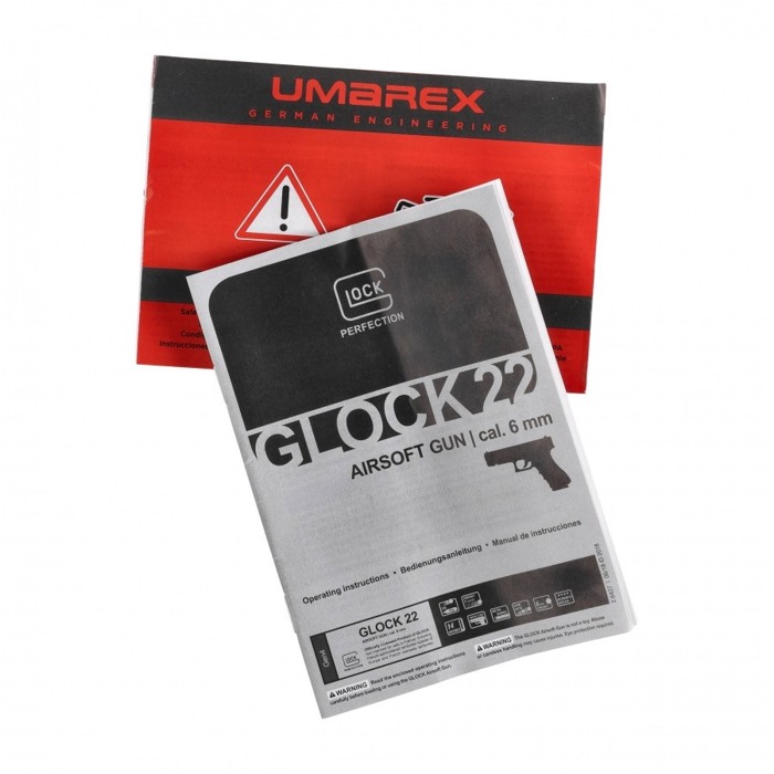 Пістолет Umarex Glock 22 Gen.4 CO2 Umarex 2.6427 фото 9