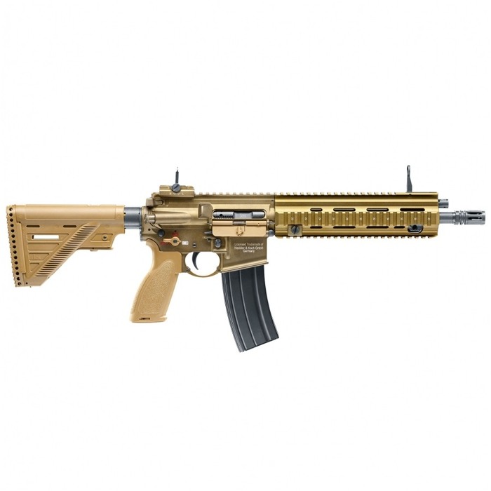 Штурмова гвинтівка Heckler & Koch HK416 A5 - RAL8000 Green Gas [Umarex] фото 2