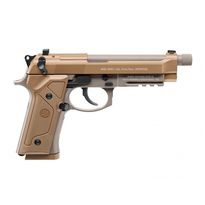 Пістолет Beretta M9 A3 FM co2 2.6396 brown Umarex фото 3