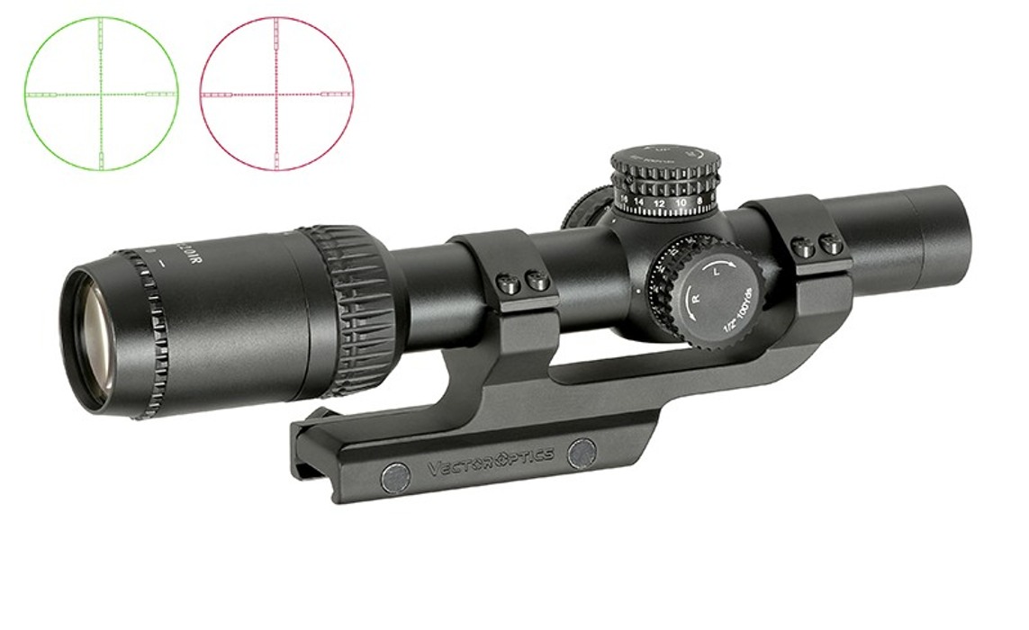Прицел оптический ZOD 1-4x20IR Vector Optics фото 3