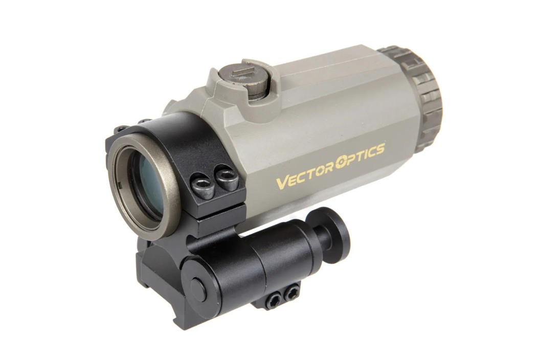 Магніфаєр Maverick-III 3x22 Magnifier SOP FDE [Vector Optics] фото 1