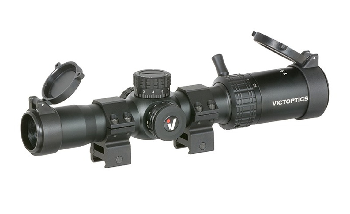 Приціл оптичний LPVO Victoptics S4 1.5-6X28 Vector Optics фото 1