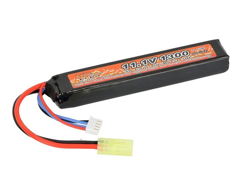 АКБ Li-Po 1300mAh 11.1 V 15C /30C моноблок міні-тамія VB фото 4