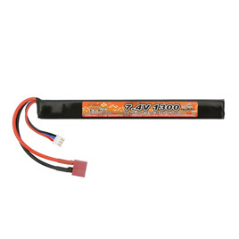 АКБ Li-Po 1300mAh 7,4 V 20C /40C моноблок Т-конектор VB АКБ Li-Po 1300mAh 7,4 V 20C /40C моноблок Т-конектор VB