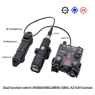 Тактичний блок Steiner AN/PEQ-15A DBAL-A2 Blue лазер + ліхтар+виносна кнопка black Wadsn