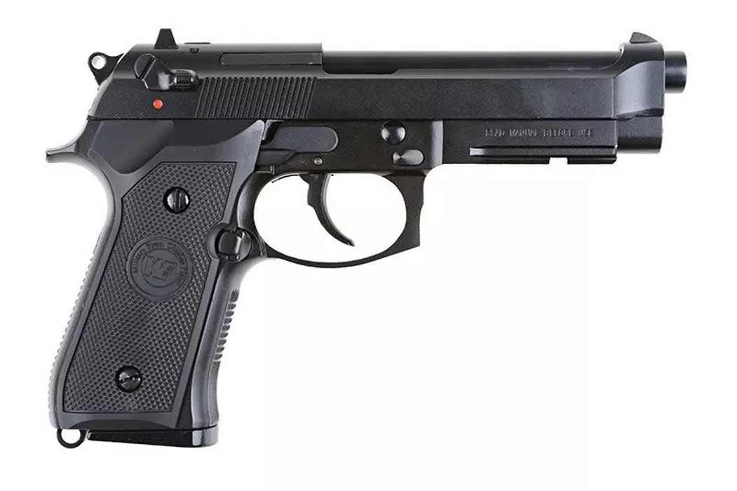 Пистолет Beretta M9A1 v.2 GBB Black Full Metal фото 4