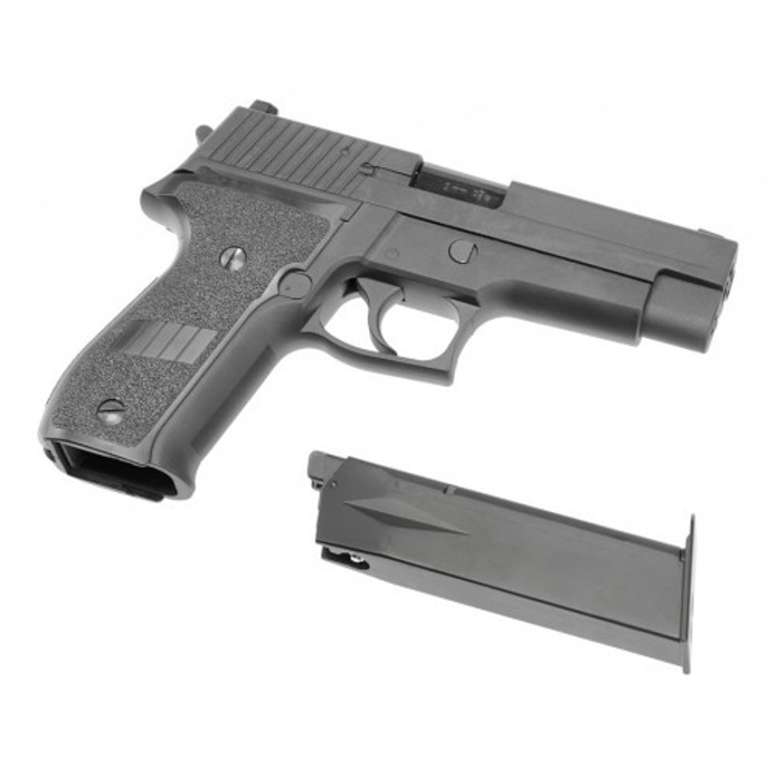 Пістолет P226 Sig Sauer Metal Green Gas WE фото 6