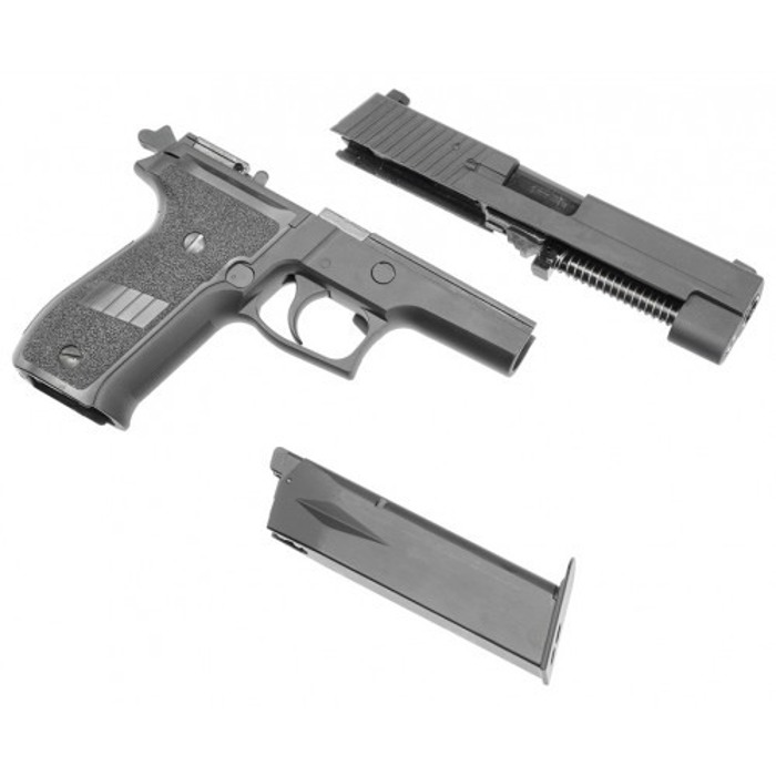 Пістолет P226 Sig Sauer Metal Green Gas WE фото 7