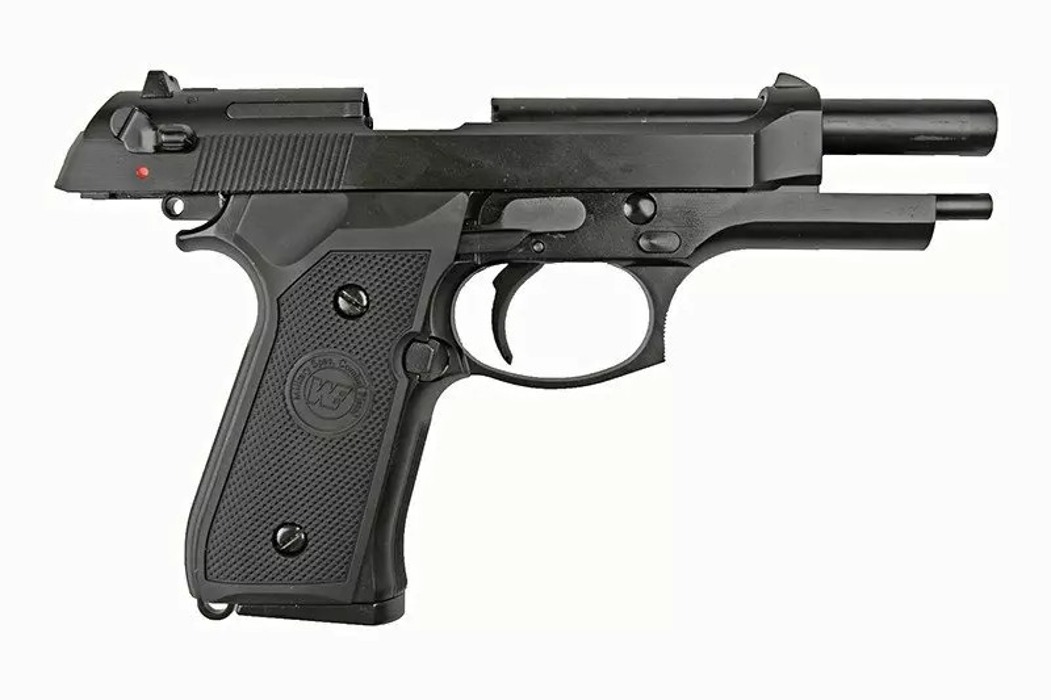 Пістолет Beretta M92 v.2 GBB Black Full Metal (LED Box) WE фото 4