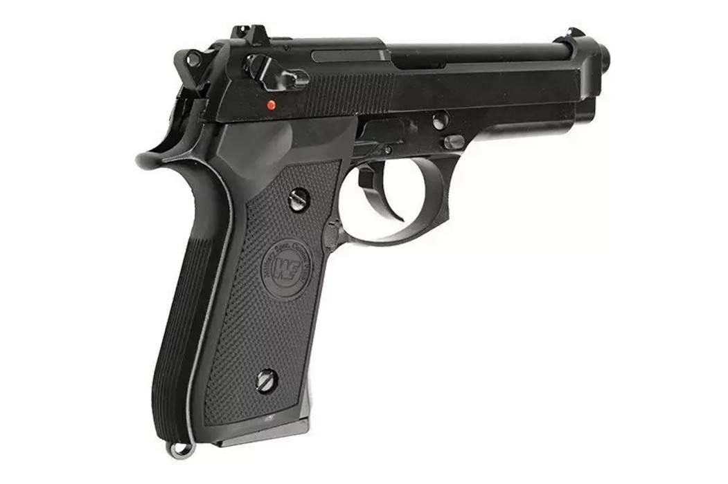 Пістолет Beretta M92 v.2 GBB Black Full Metal (LED Box) WE фото 5