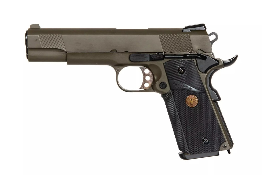 Пистолет SOCOM MEU Full Metal без ріс кріплення Olive WE фото 1