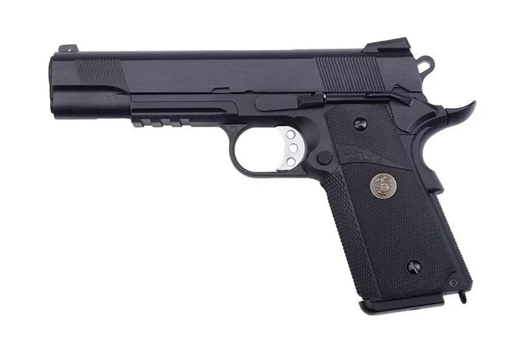 Пистолет SOCOM MEU Full Metal BLK WE фото 1