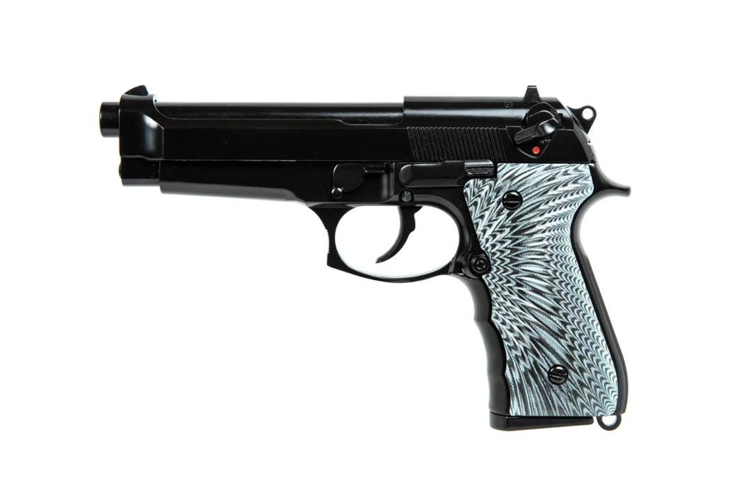 Пістолет Beretta M92 GBB EAGLE Full Metal WE фото 1