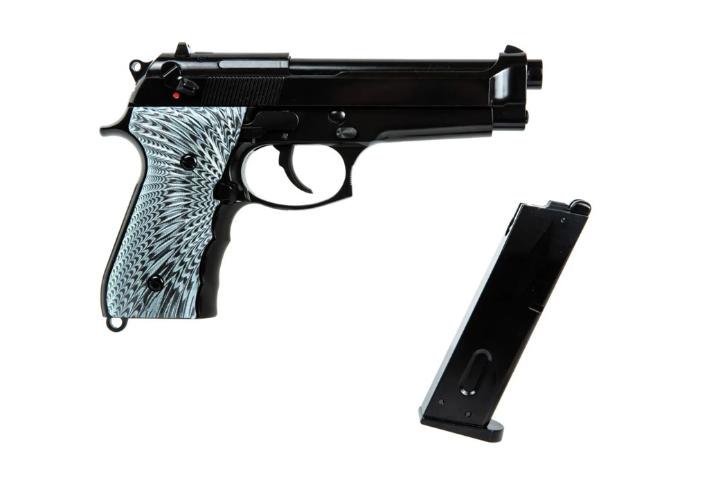 Пістолет Beretta M92 GBB EAGLE Full Metal WE фото 7
