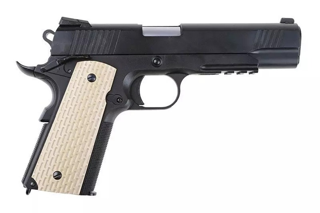 Пистолет COLT 1911 Kimber Desert Warrior 5.1 BLK WE фото 12