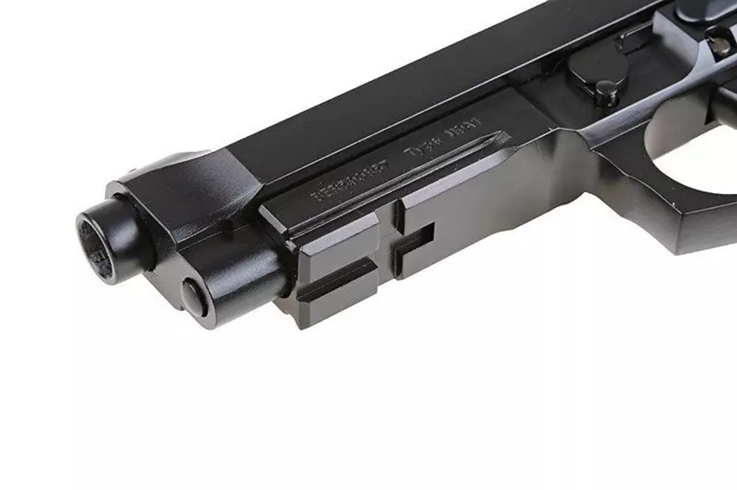 Пистолет Beretta M9A1 v.2 GBB Black Full Metal фото 6