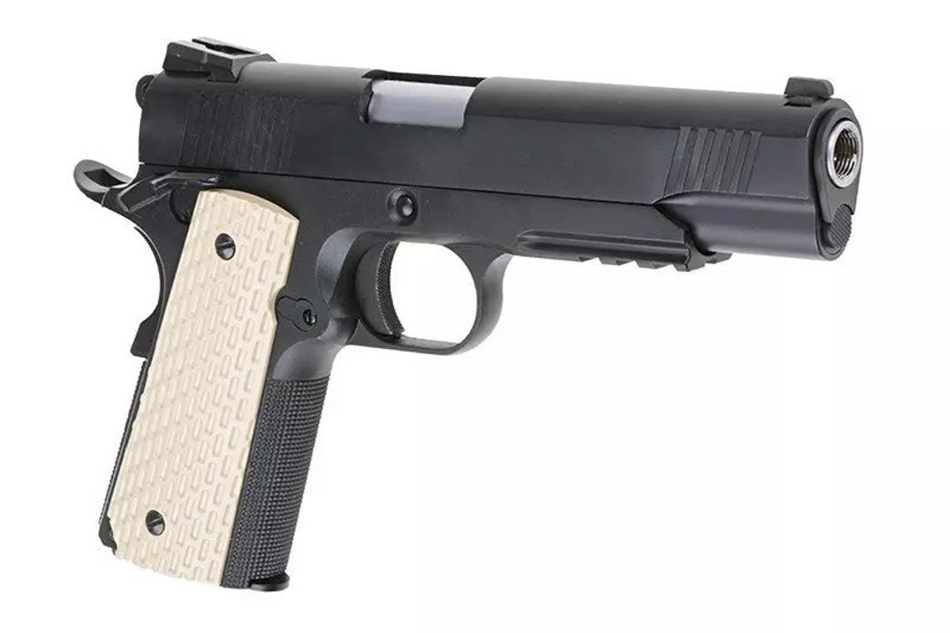 Пистолет COLT 1911 Kimber Desert Warrior 5.1 BLK WE фото 10