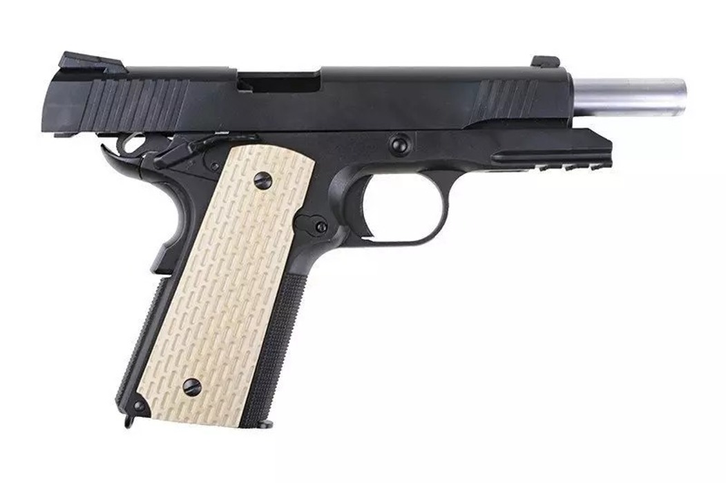 Пистолет COLT 1911 Kimber Desert Warrior 5.1 BLK WE фото 13