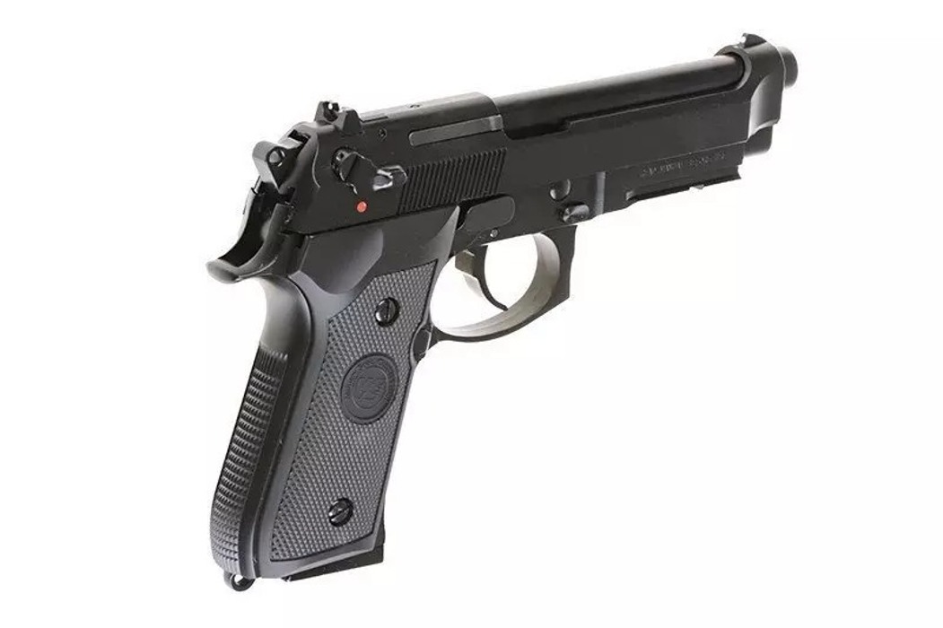 Пистолет Beretta M9A1 v.2 GBB Black Full Metal фото 5