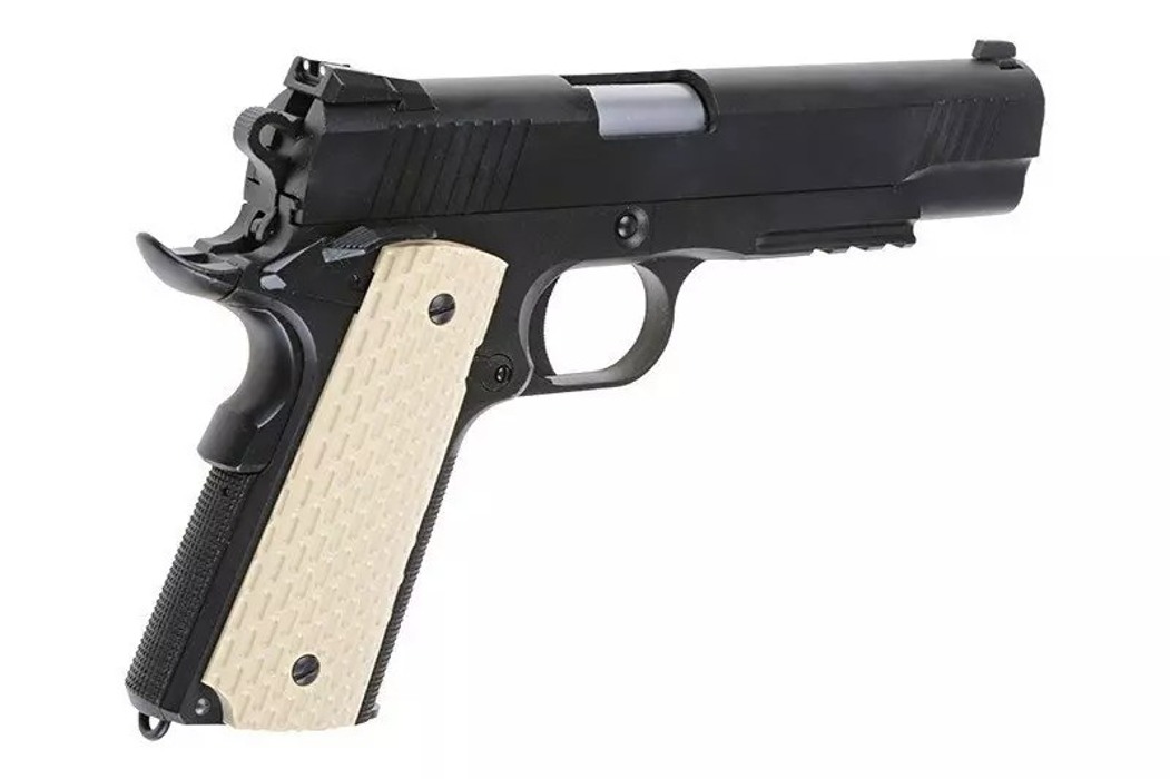Пистолет COLT 1911 Kimber Desert Warrior 5.1 BLK WE фото 11