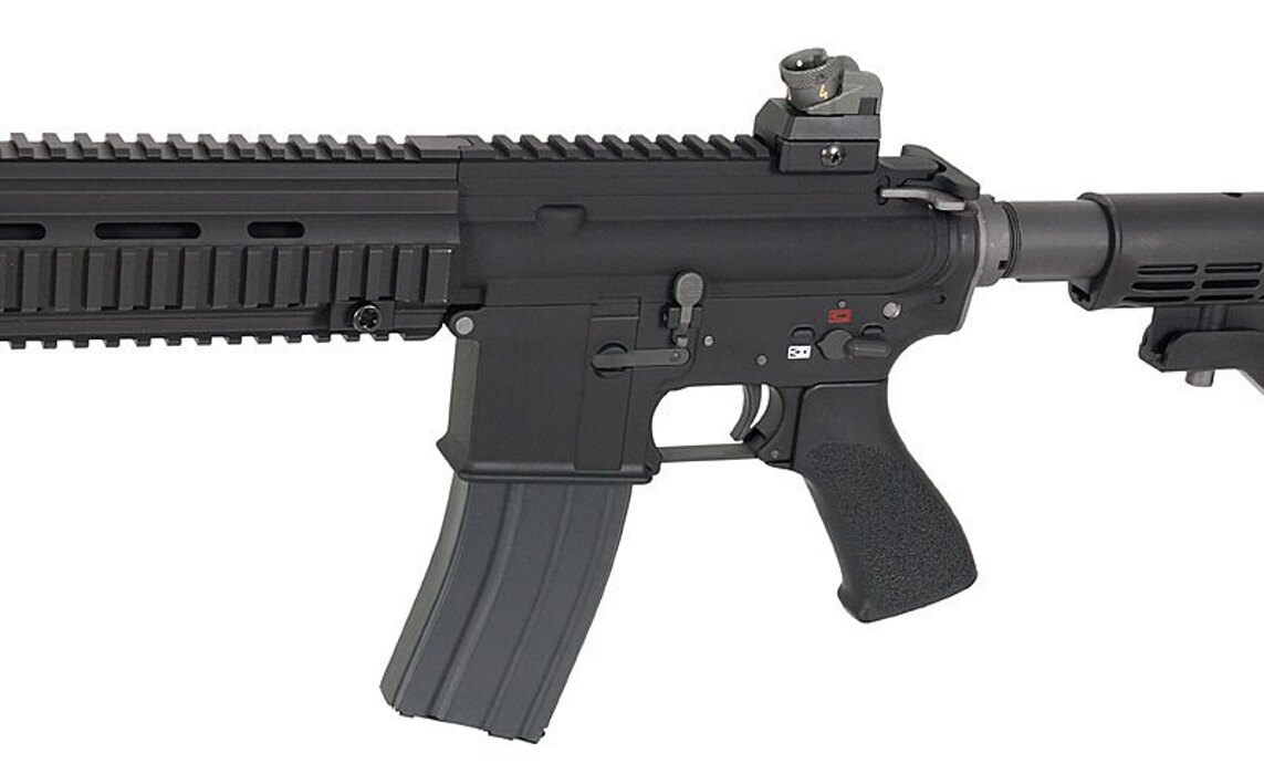 Штурмова гвинтівка HK416 WE-4168 GBBR - BLACK [WE] фото 7