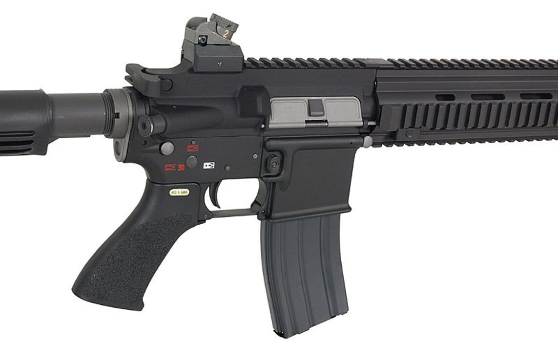 Штурмова гвинтівка HK416 WE-4168 GBBR - BLACK [WE] фото 8