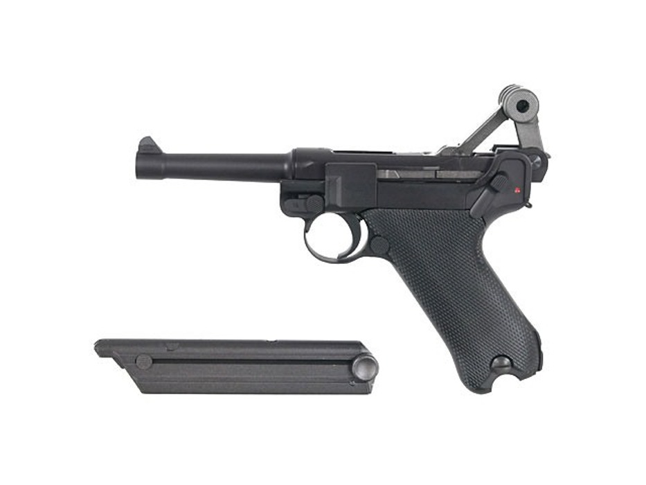 Пистолет Luger WE-P001 - Black WE фото 7