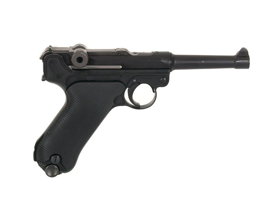 Пистолет Luger WE-P001 - Black WE фото 5