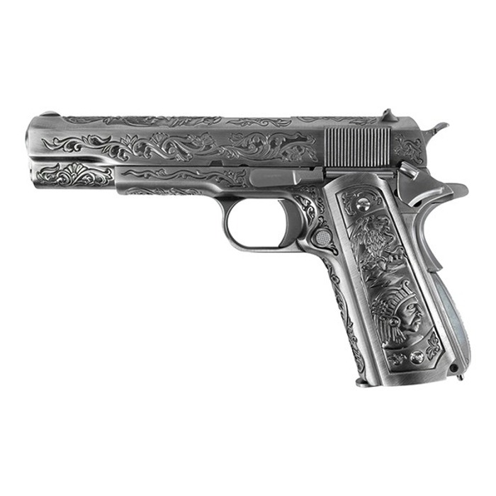 Пістолет M1911 метал Silver WE фото 1