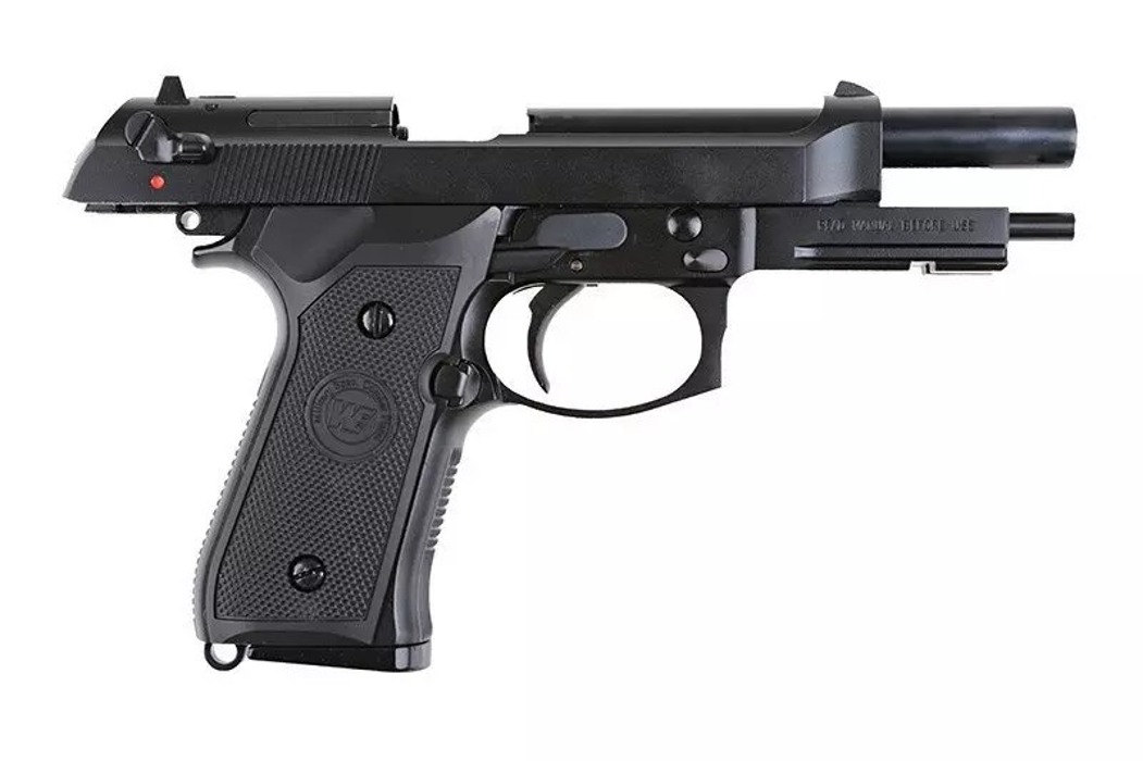 Пистолет Beretta M9A1 v.2 GBB Black Full Metal фото 7