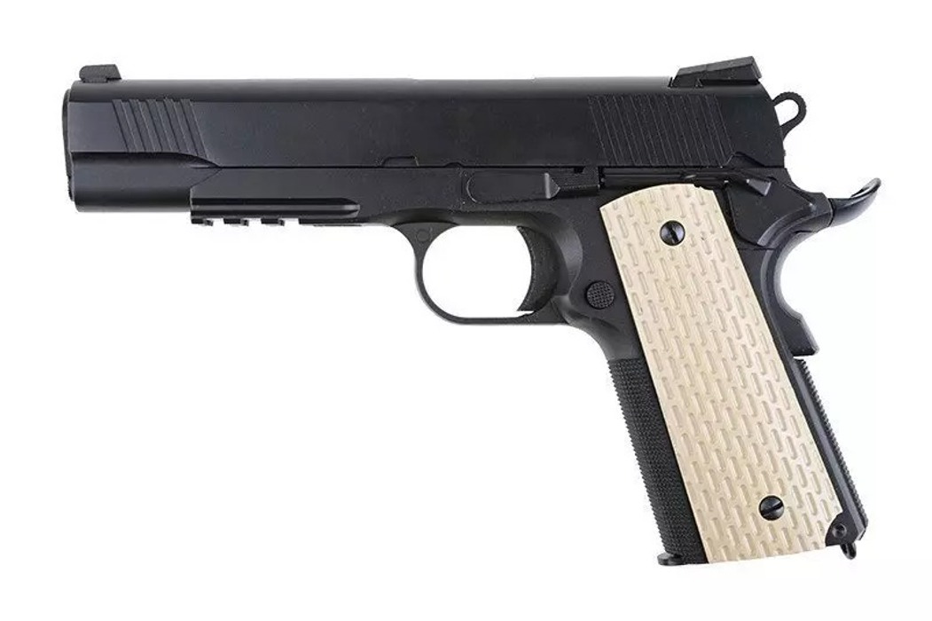 Пистолет COLT 1911 Kimber Desert Warrior 5.1 BLK WE фото 8