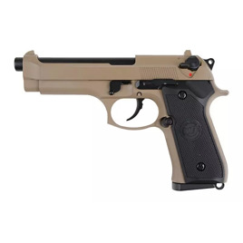 Пістолет Beretta M92 CO2 Tan/Black Full Metal [WE]