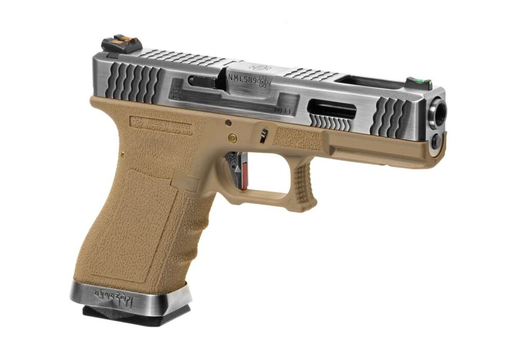 Пистолет G-Force 17 SV Silver Barrel Metal Version GBB [WE] фото 2