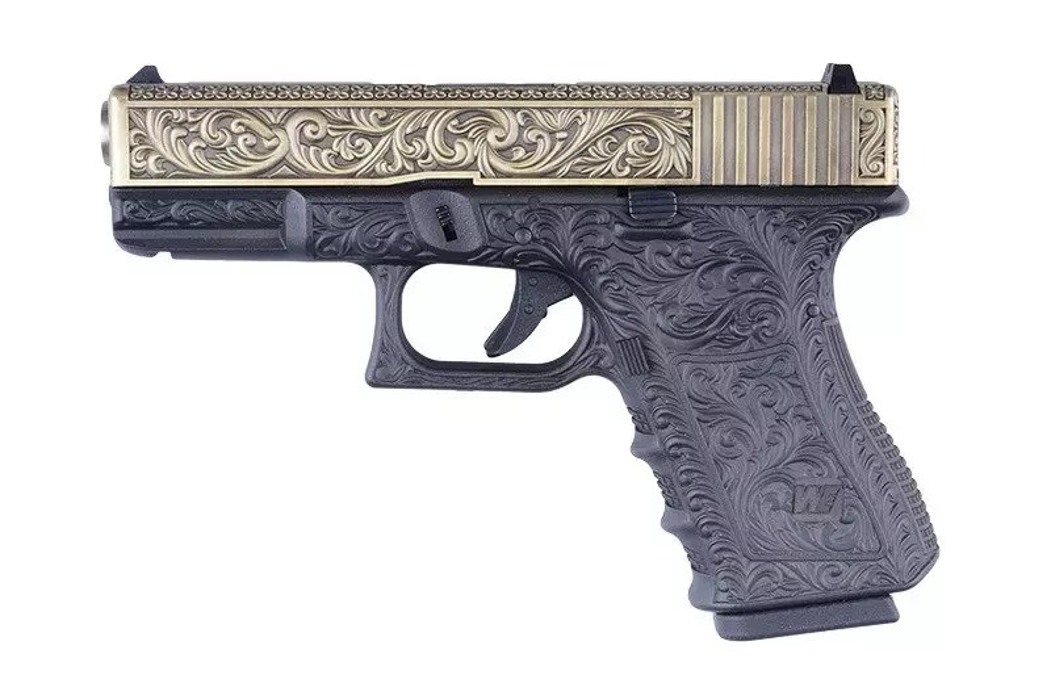 Пістолет Glock 19 Classic Floral Pattern [WE] фото 1