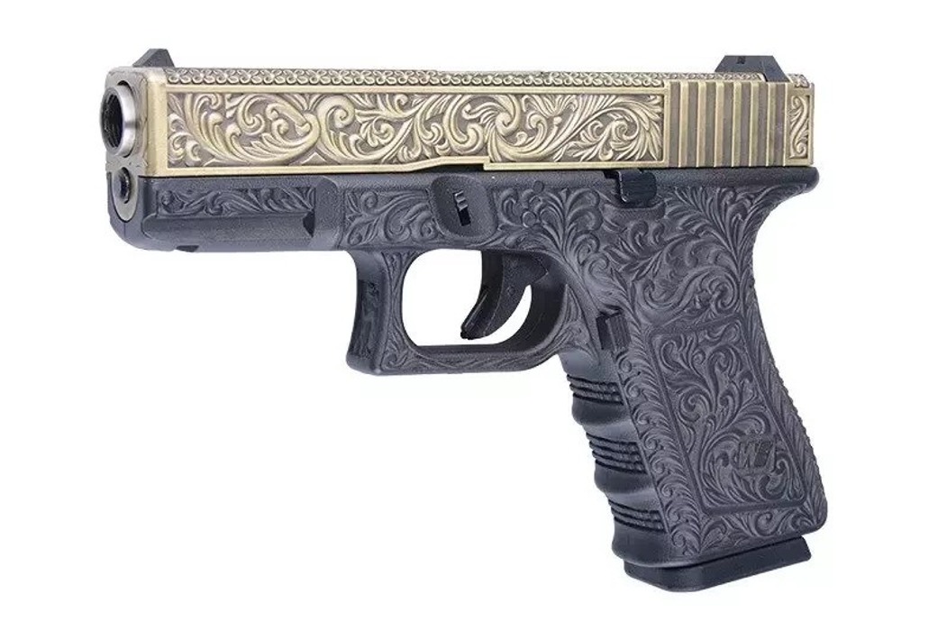 Пістолет Glock 19 Classic Floral Pattern [WE] фото 9