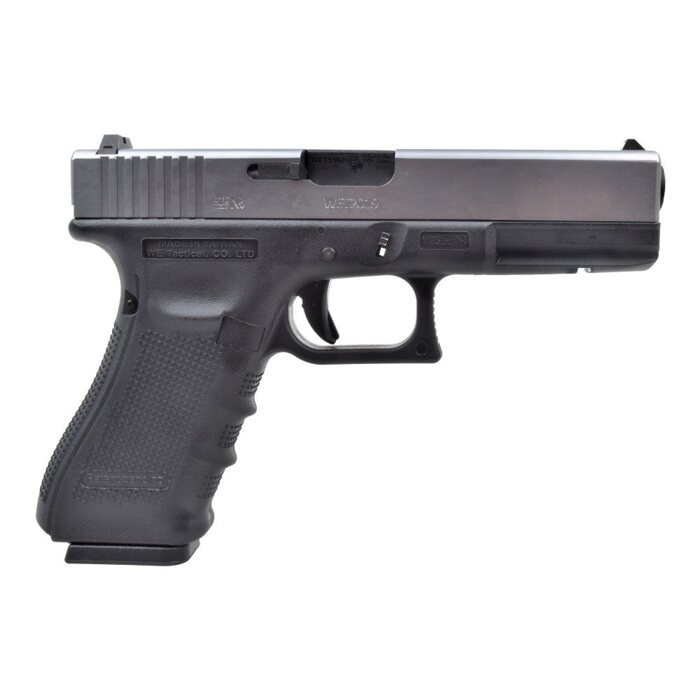 Пістолет Glock 17 Gen4. Metal Silver Green Gas [WE] фото 2