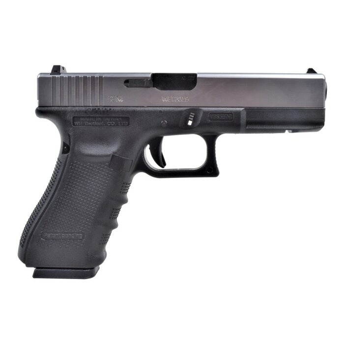 Пистолет Glock 18 Gen4. Metal Silver Green Gas [WE] фото 2