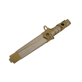 Ніж пластиковий M10 tan (без тканинного обвісу)