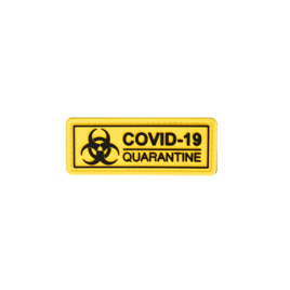 Нашивка COVID-19 Quarantine