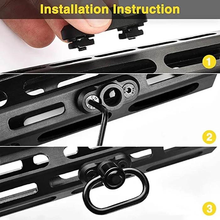 Антабка QD m-lock A фото 6