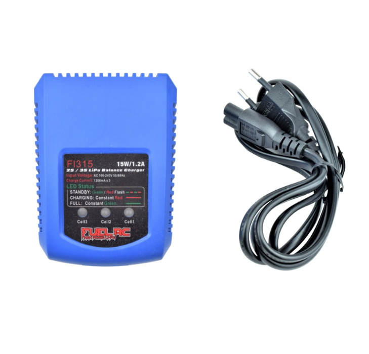 Зарядний пристрій для Li-Po 7.4V / 11.1V Flux фото 1