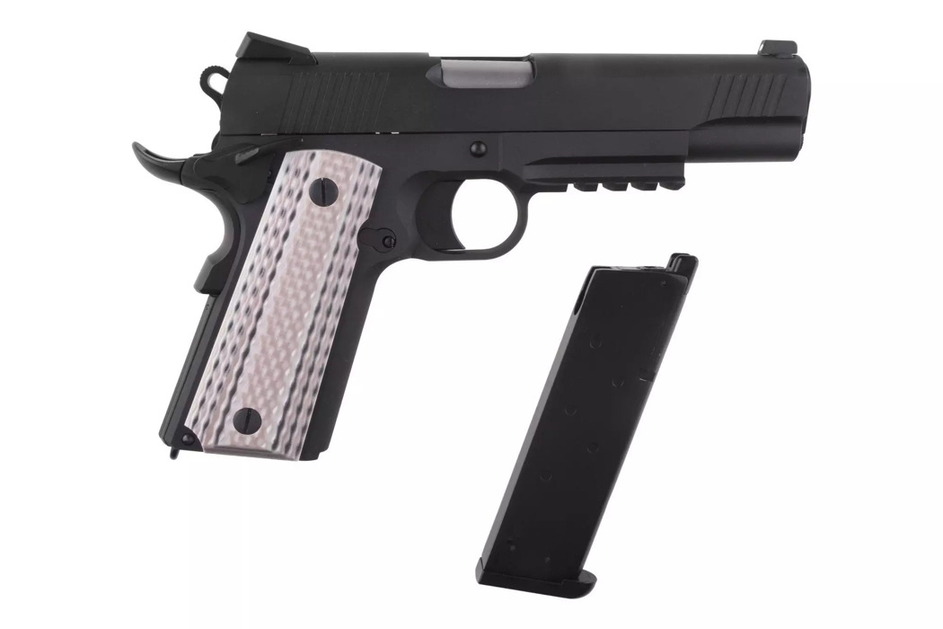 Пістолет COLT 1911 M45A1 BLK WE фото 7