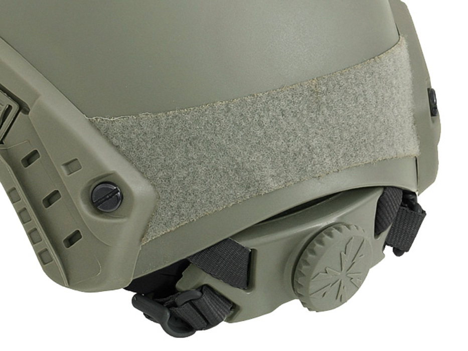 Репліка шолома MICH2001 RIS Fast PJ з швидким регулюванням - Ranger Green EM фото 5
