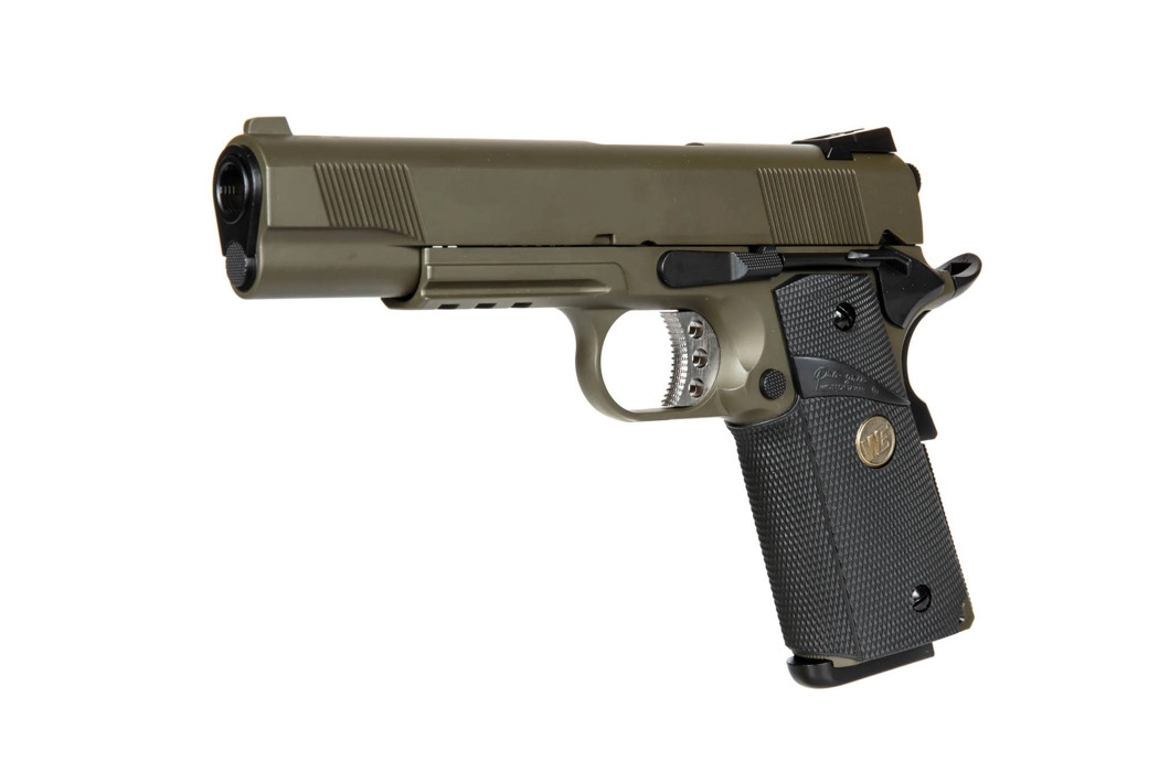 Пистолет SOCOM MEU Full Metal Olive WE фото 2