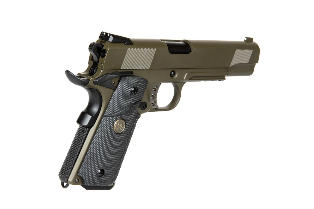 Пистолет SOCOM MEU Full Metal Olive WE фото 5
